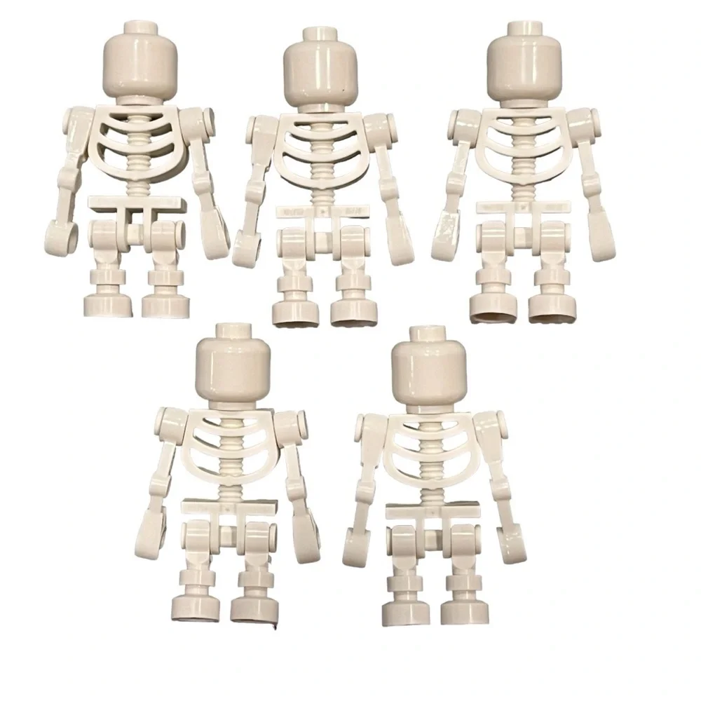 NEW LEGO Skeleton Minifigure Bundle of 5